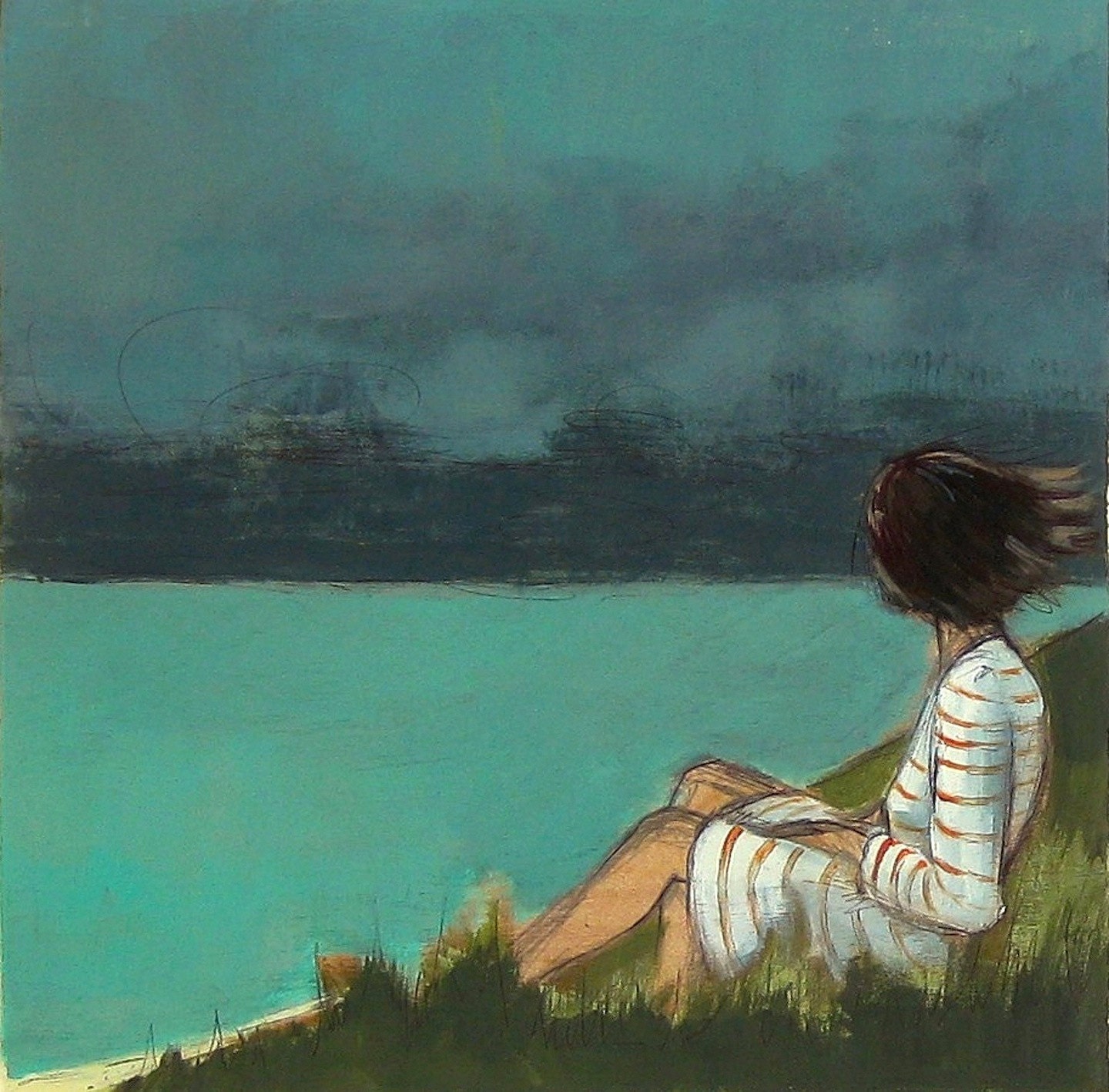 Island . beach house decor giclee art print