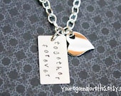 Silver Together Forever Necklace