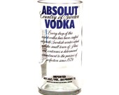 Absolut Vodka Tumbler // Recycled 1L Glass Bottle
