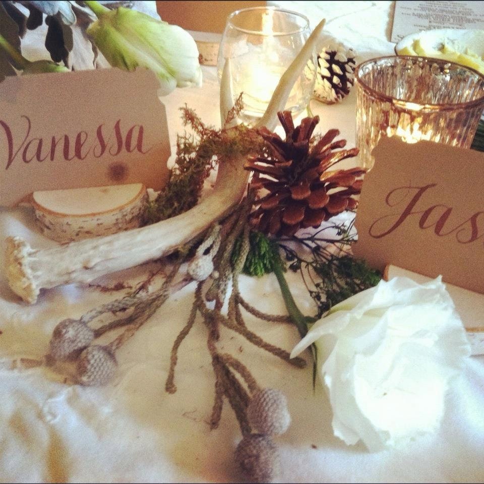 Birch Branch Short Stump Place Card Holders for Weddings Special Event