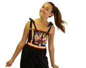 SALE - Vintage Dress - Mexican Ethnic Embroidered