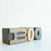 BOO Vintage Wood Letterpress Type Set