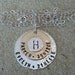 Mother's Day Hand Stamped Necklace - Personalized Mommy Necklace - Family Necklace Mixed Metals Engraved Necklace. Family love