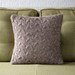 Rustic Ash Brown Decorative Knitted Pillow / Cushion Cover /// Noble