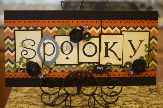 10x20 Halloween Holiday Spooky Decor Board kit by Totally Heidi Lynn