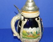 Collectable Stein Original thewalt  Large Size Made in Western Germany  c 1970's