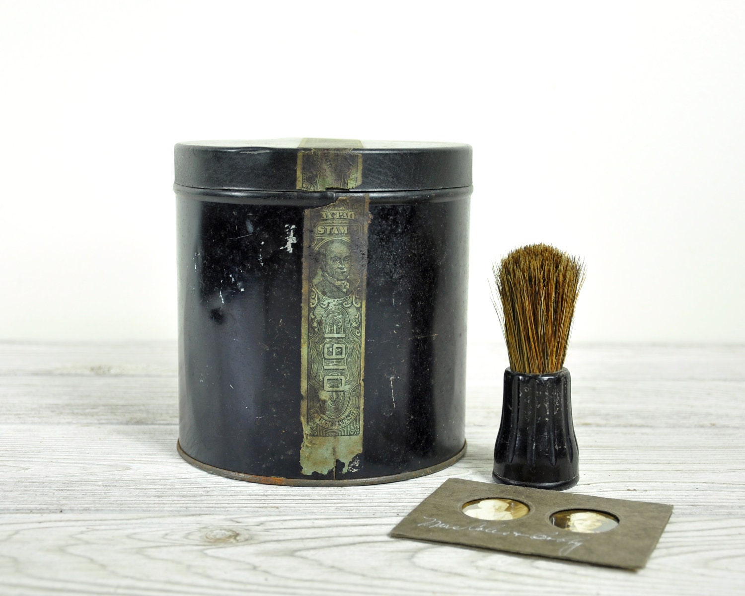 Vintage Tobacco Tin / Tin Box