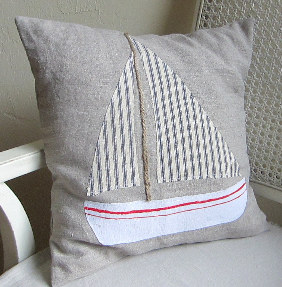Regatta pillow cover