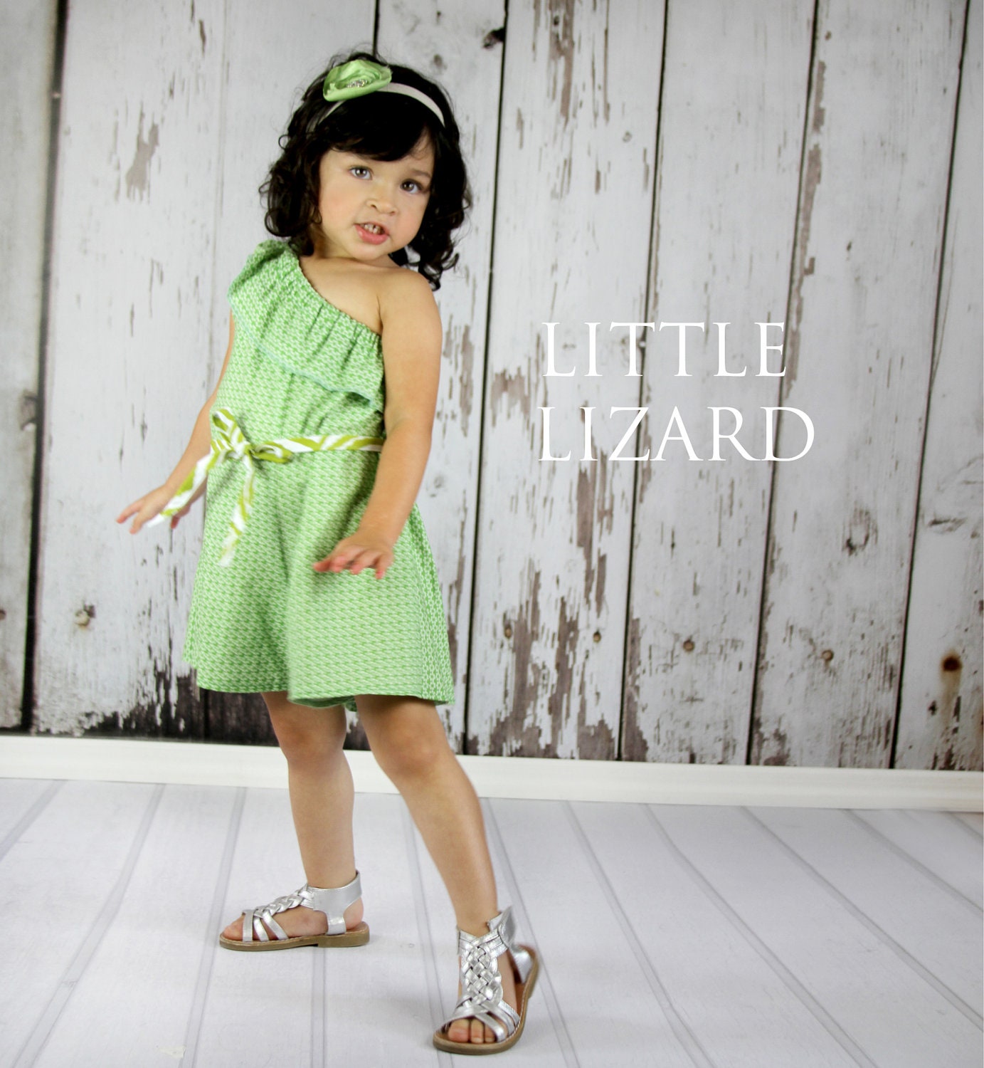 Asymmetrical Romper Sewing Pattern - Girls NB -5