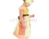 Girls Peasant Dress SEWING PATTERN, Elizabeth Claire