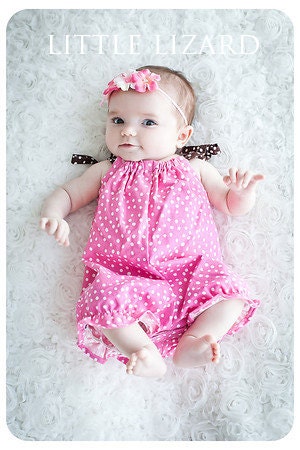 Girls Bubble Romper - Size 0-3 to 5