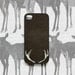 Deer Antlers iPhone case for men, Fathers Day gift idea cool iphone 4 case, gadget cover, dark brown rubber case