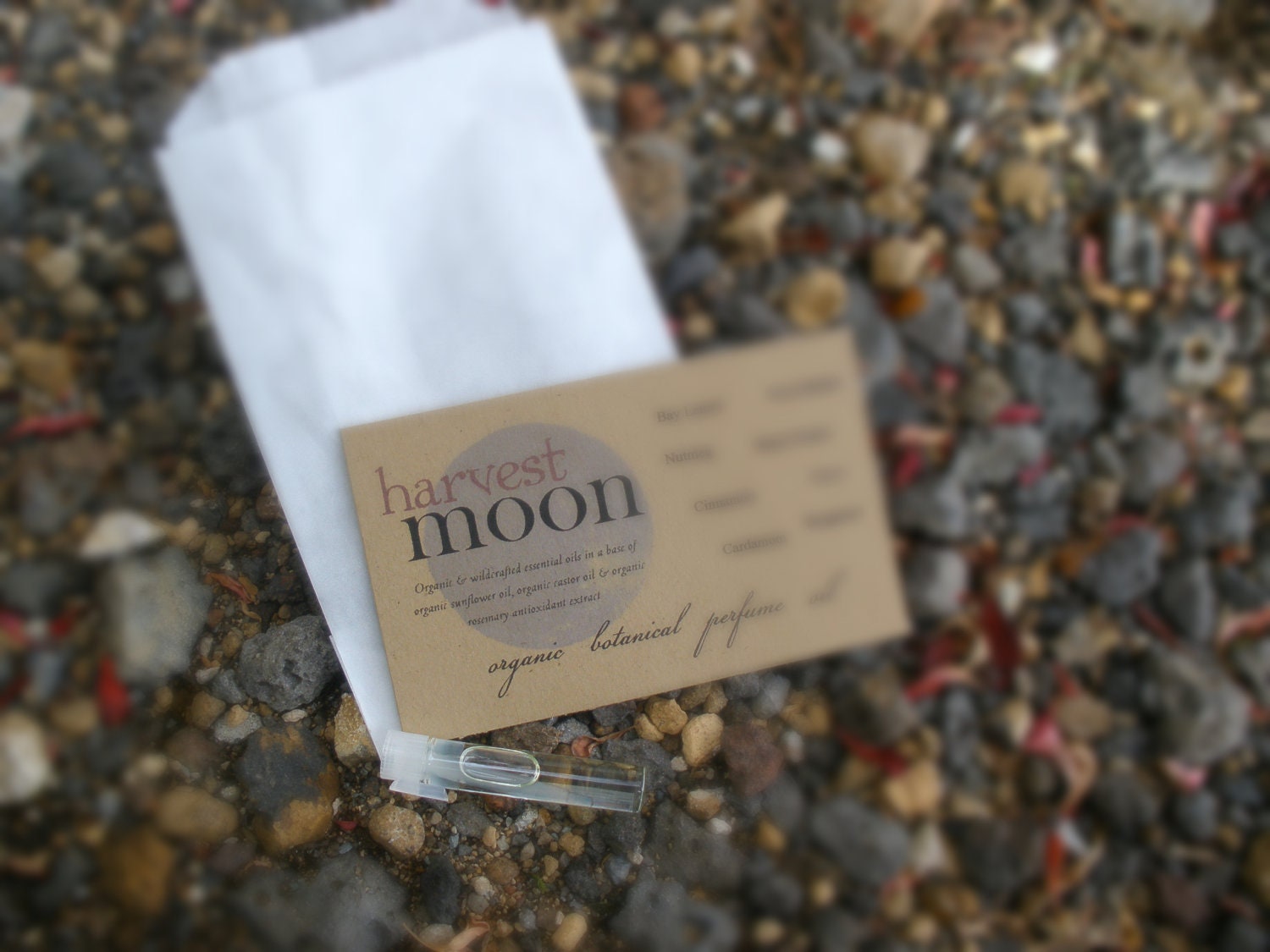 Harvest Moon organic botanical perfume oil - SAMPLE