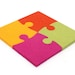 Puzzle Pieces Merino Wool Felt Cat Toys - Fiesta