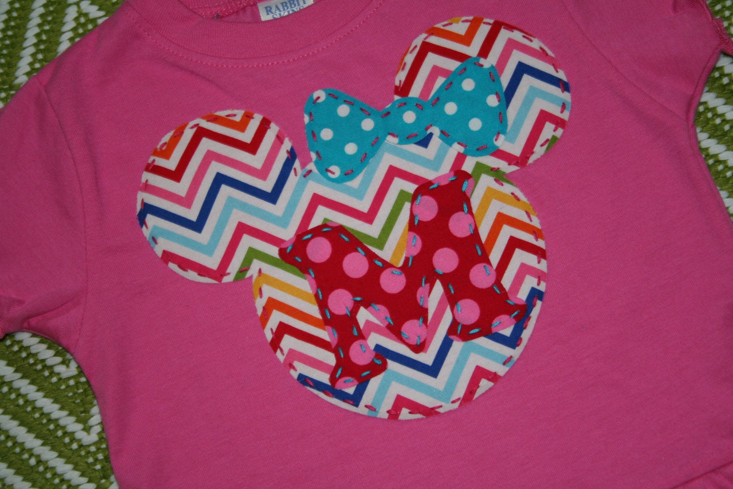 Disney Vacation Shirt, for your little Mickey or Minnie Mouse, with or without initial applique