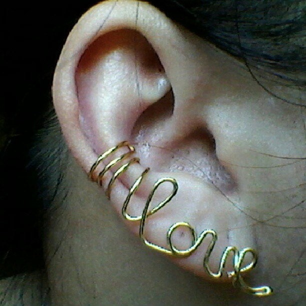 Love ear cuff