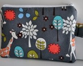 Gadget Bag for Kids iPod iPhone Camera Case Birthday Gift Child Whimsical Zoo Giraffe