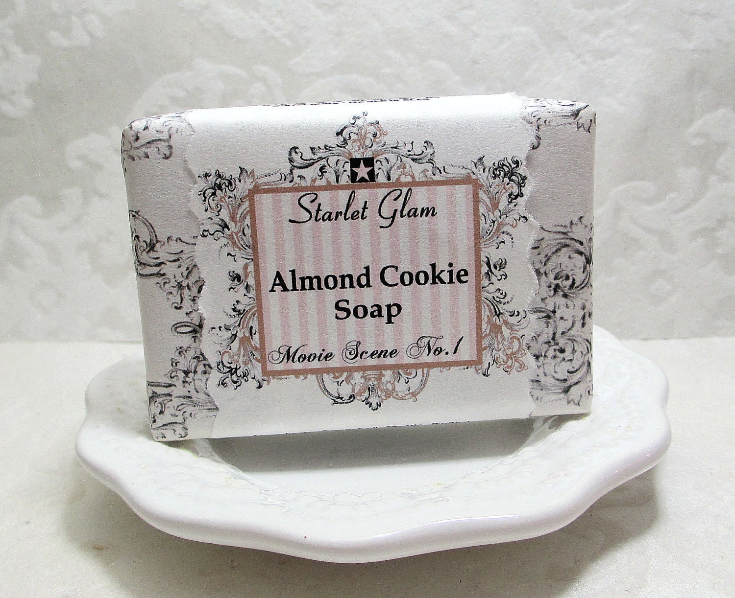 Almond Cookie Soap, Vegan with Shea Butter and Olive Oil