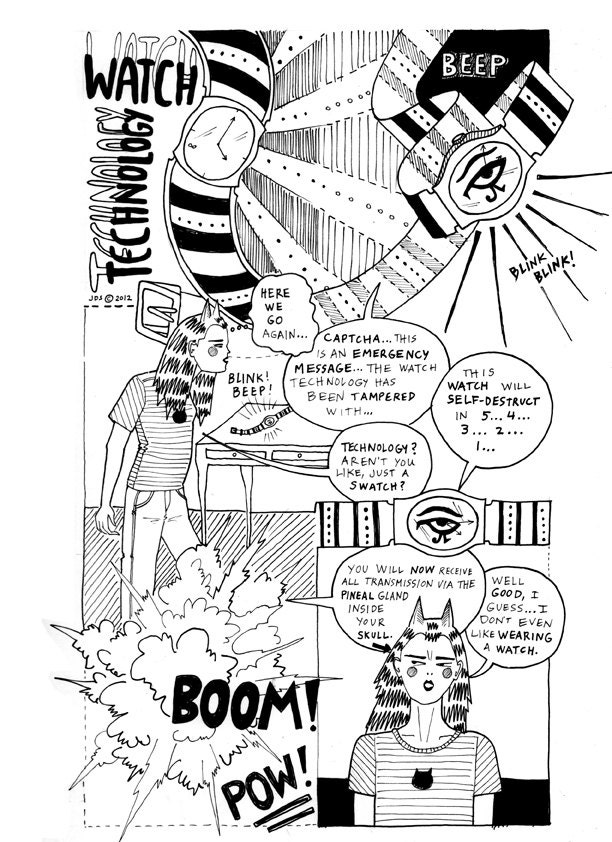 Captcha 6 - Comic Book