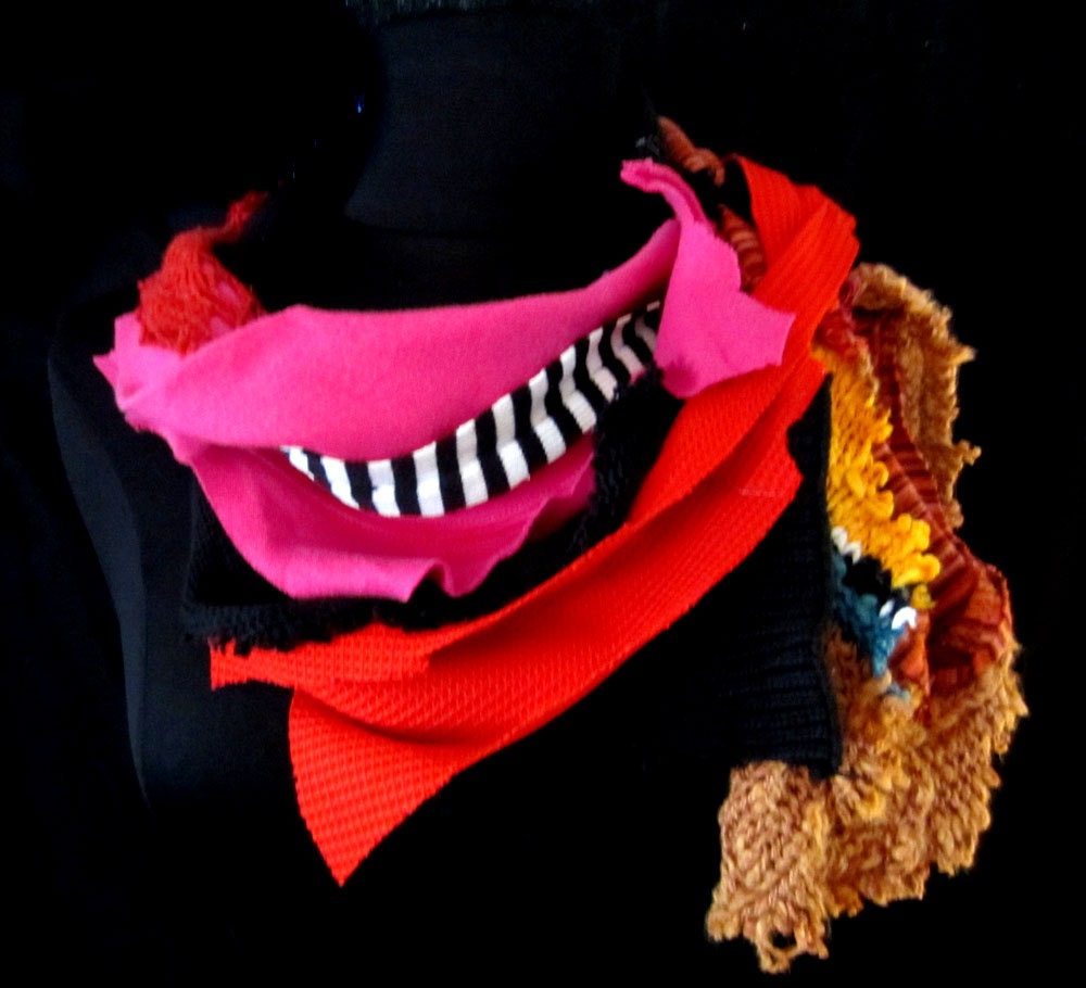 Scrappy Scarf 1