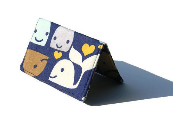 Business card holder, credit card wallet, gift card holder - Whale's Best Friend