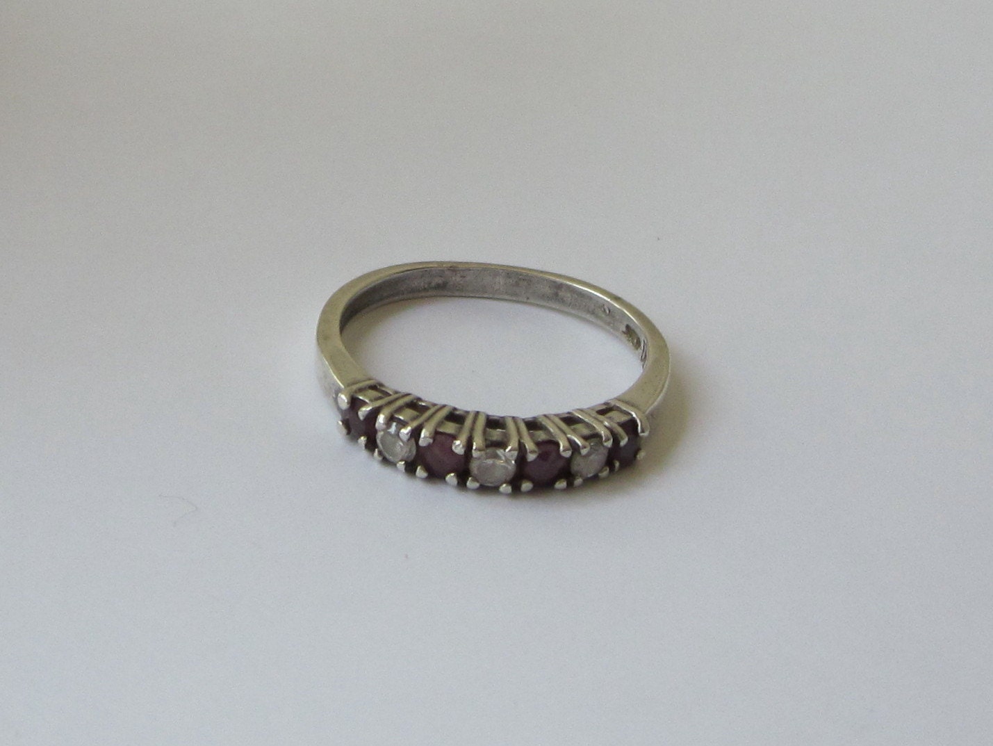 RESERVED FOR KARAMAH65 - Sterling Silver Band Ring - Vintage
