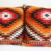Sukan / SET (2 Piece) Vintage Hand Woven Kilim Pillows, Organic Modern Bohemian Throw Pillow.