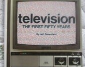 Vintage Book  Television the First 50 Years  1981