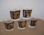 TWC Commemorative Flight Low-ball Glasses
