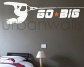Vinyl Wall Sticker Decal Art - Wakeboard