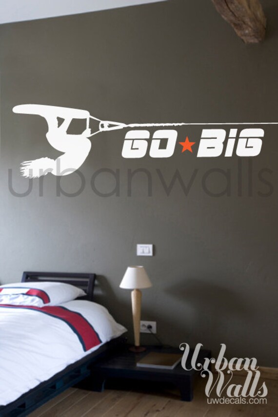 Vinyl Wall Sticker Decal Art - Wakeboard