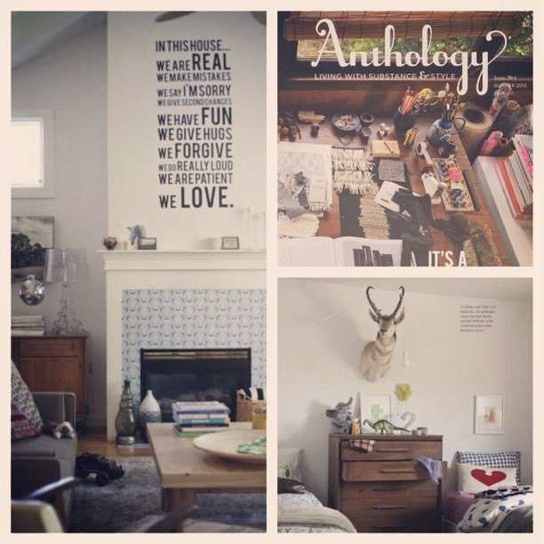 Vinyl Wall Sticker Decal, In this house we do