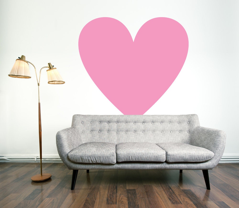Vinyl Wall Decal Sticker Art, I Heart You