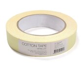 Basic Cotton Adhesive Fabric Tape - White (1in)