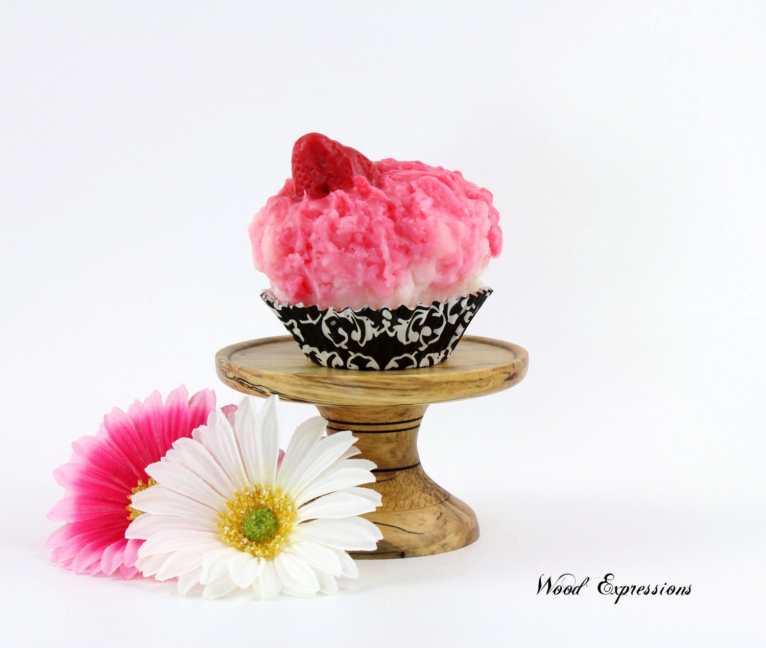 Wooden Cupcake Stand /Pedestal Stand/Candle Holder