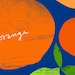 Citrus Love - Kitchen Art Print - blue summer mediterranean illustration - high quality fine art print