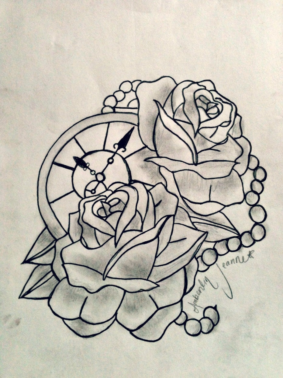 Compass Rose Tattoo Drawing Designs