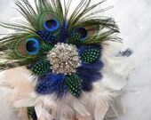 Peacock Feather Bouquet