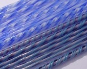 Blue and purple mix pack Twistie cane CoE 104 16pcs