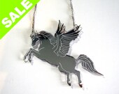 MIRRORED PEGASUS necklace