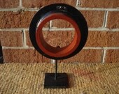 Vintage Wooden Foundry Mold -Female