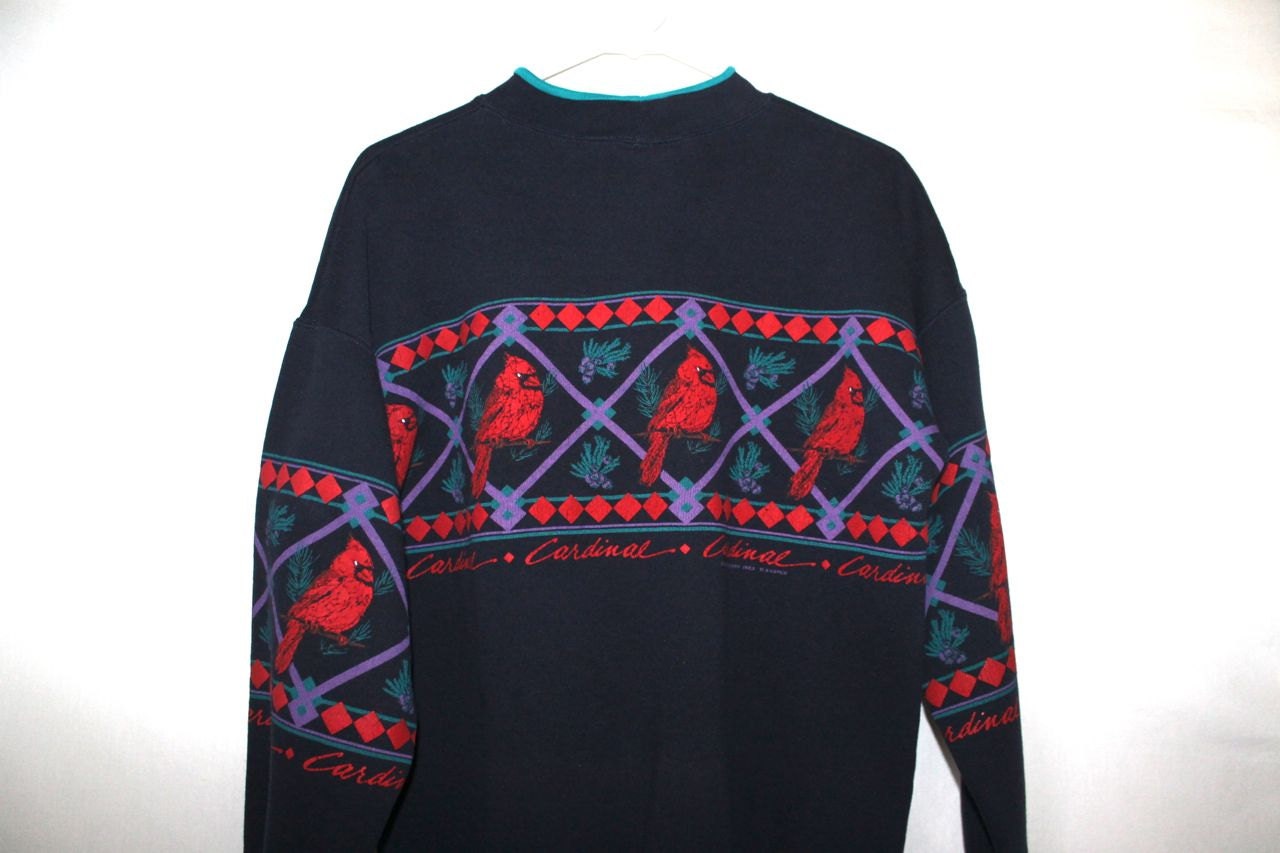 SALE 1993 Cardinal Cool Vintage 90s Grandma Sweatshirt