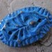 Bronze Fish Connector in Blue Ocean Patina