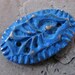 Bronze Fish Connector in Blue Ocean Patina