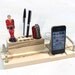 iPhone - iPod Dock -Charger and Sync - Desktop Station with pen holders - iPhone 5 or iPhone 4 Cable