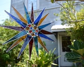 Multi-Colored Funky Sunburst
