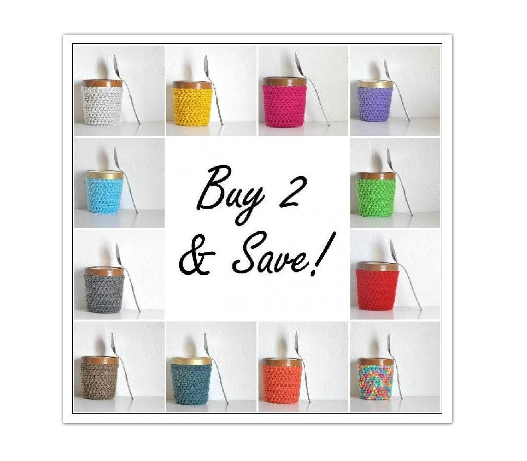 2 Ice Cream Cozies Pint Covers - Get Well Gift