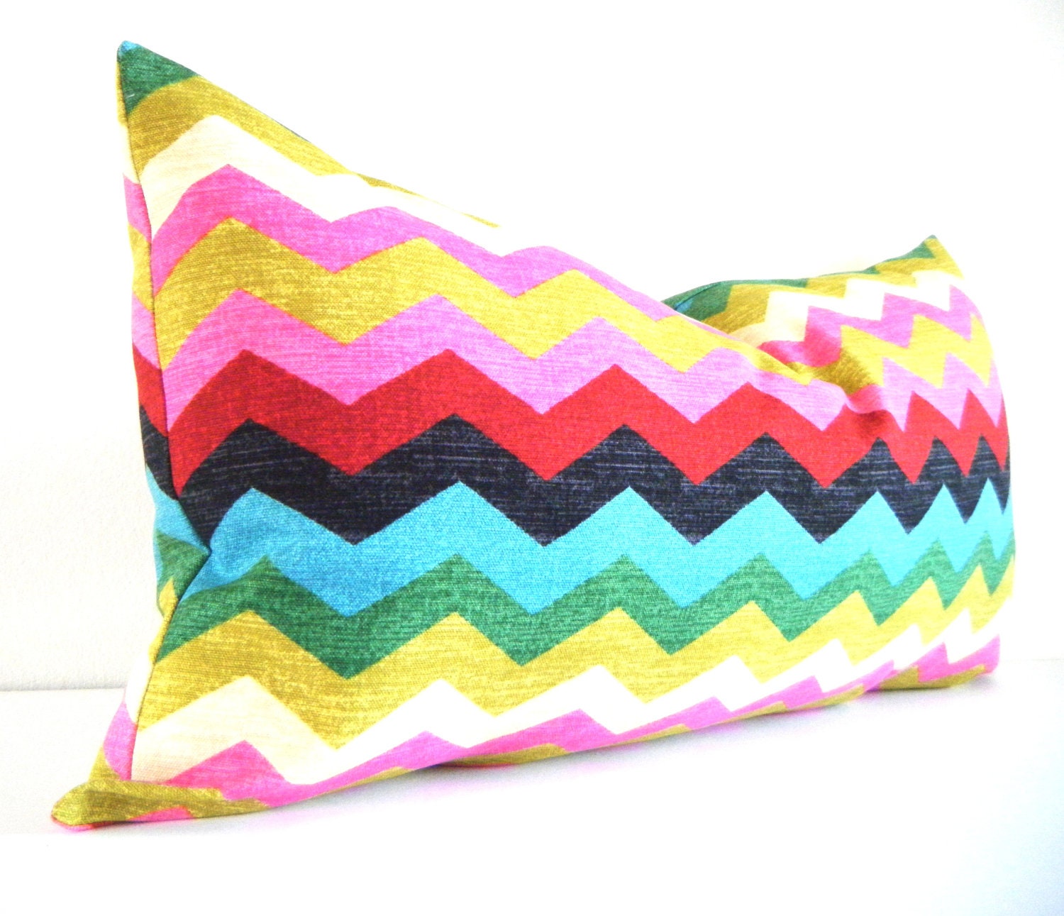 14 x 28 Inch Bohemian Chic Decorative Designer Pillows, Lumbar Pillow, Modern Pillows, Chevron, Striped,  ZigZag