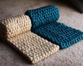 Puff Stitch Circle Scarf - Crochet Circle Scarf Cowl - Made to Order
