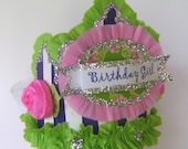BIRTHDAY GIRL Birthday Crown Hat Adult or Child- customize with any saying Il_170x135